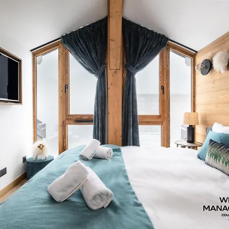 Appartement L'ourse Bleue - Penthouse Intimiste Avec Sauna Au Coeur De Moriond Mae-5814