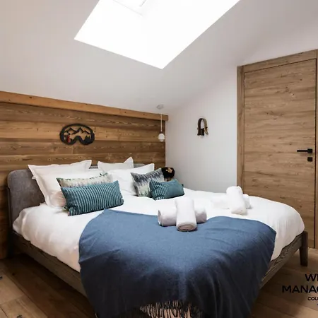 L'ourse Bleue - Penthouse Intimiste Avec Sauna Au Coeur De Moriond Mae-5814 Appartement Courchevel