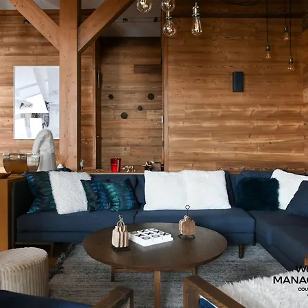 Apartamento Résidence L'ourse Bleue - Penthouse Intimiste Avec Sauna Au Cœur De Moriond Mae-5814 Courchevel